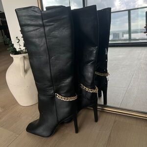 Express Knee High Boot Heels